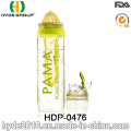 Botella de agua infusora de la fruta de Tritan de 32oz BPA, botella de agua plástica del FDA (HDP-0476)